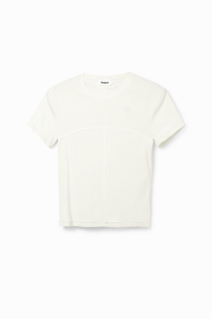 Patchwork seams T-shirt | Desigual