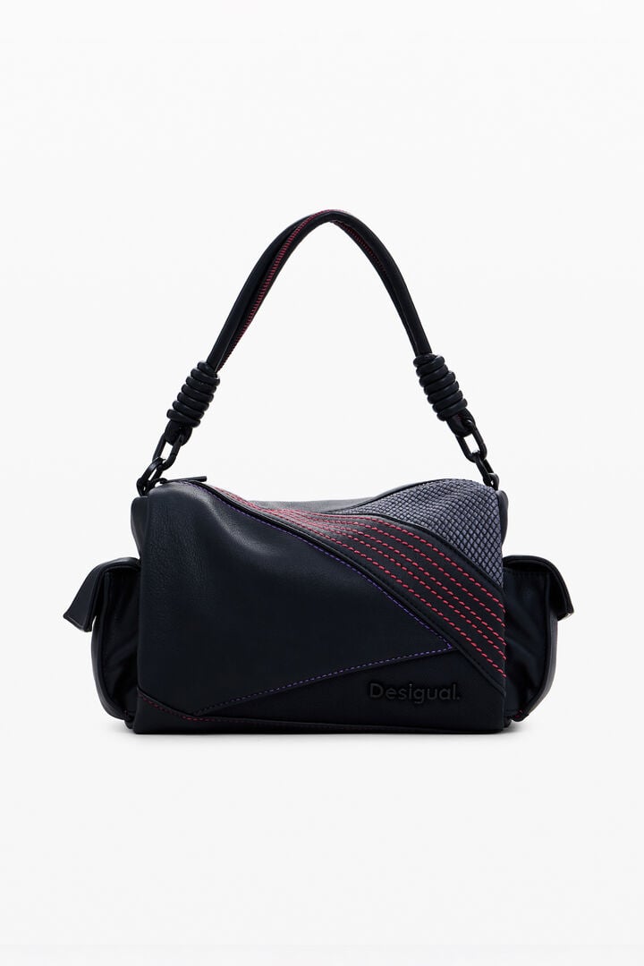 Medium bag with topstitching