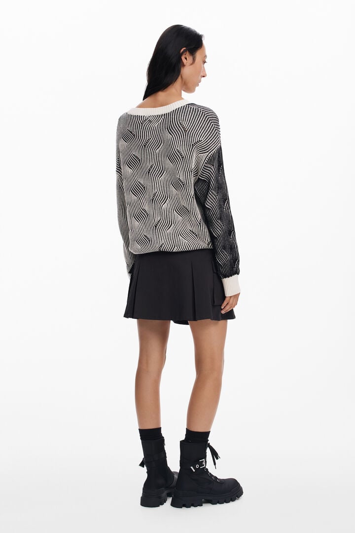 Jersey de punto bicolor | Desigual
