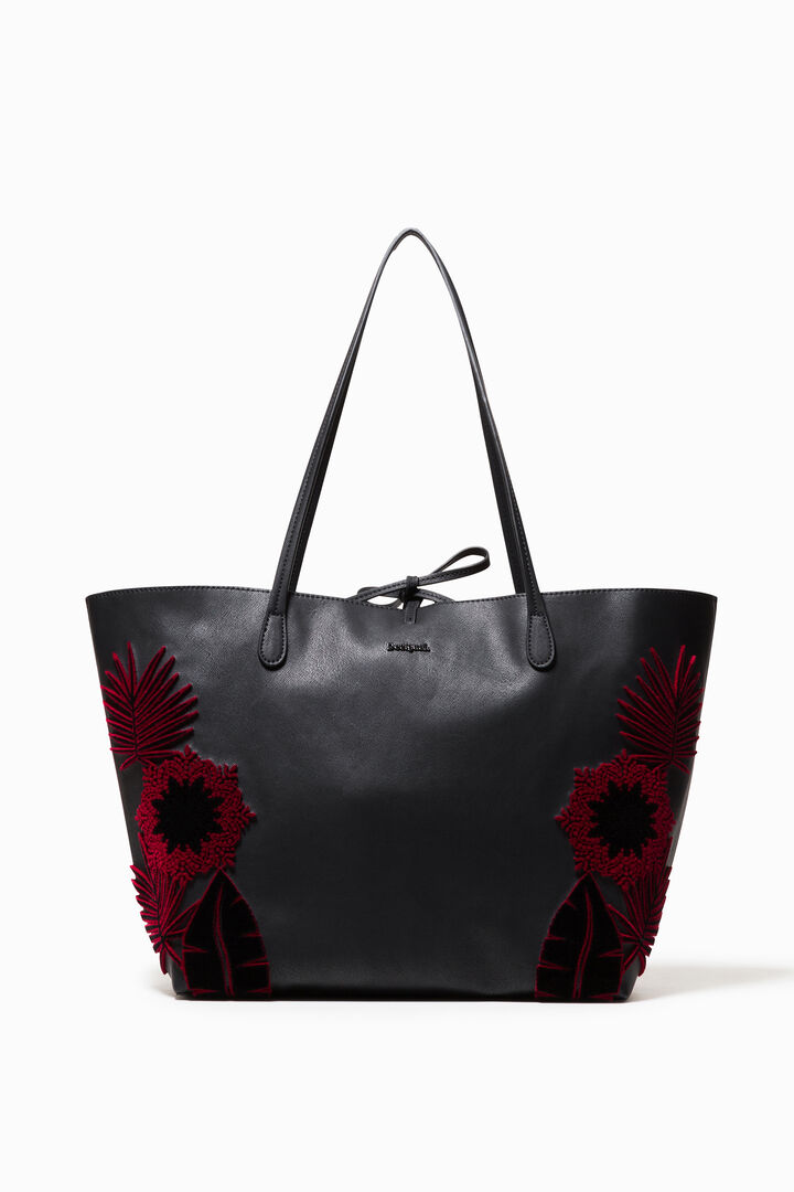Bestickte Tasche mit doppeltem Henkel | Desigual