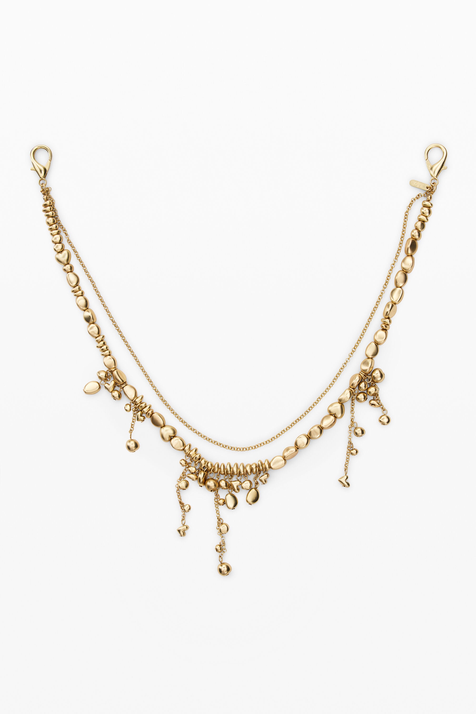 Cadena Charms Zalio, Mujer, Amarillo, U