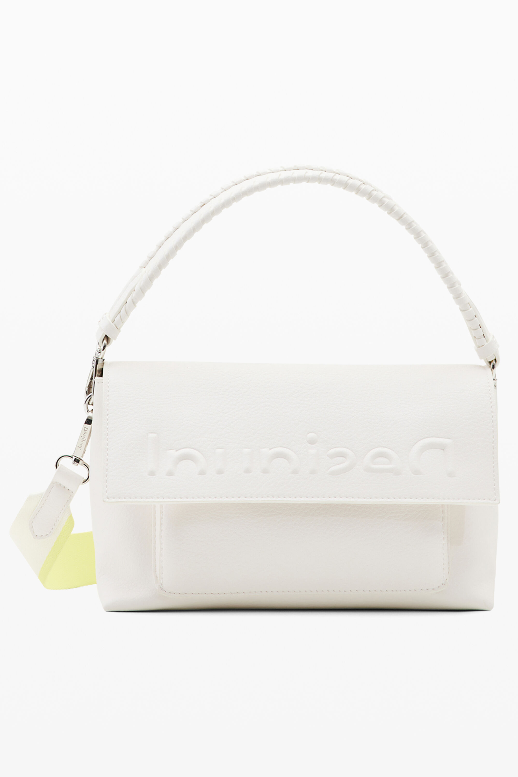 Desigual Midsize half logo crossbody bag