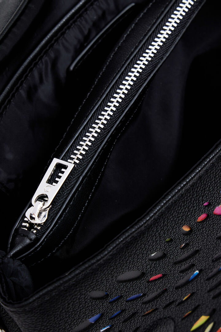 Medium crossbody perforated bag | Desigual