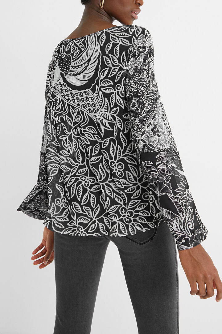 Flounced mandalas T-shirt | Desigual