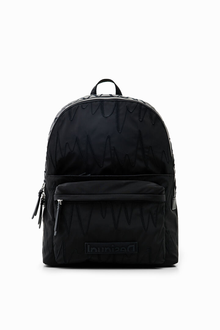 Midsize zigzag backpack | Desigual