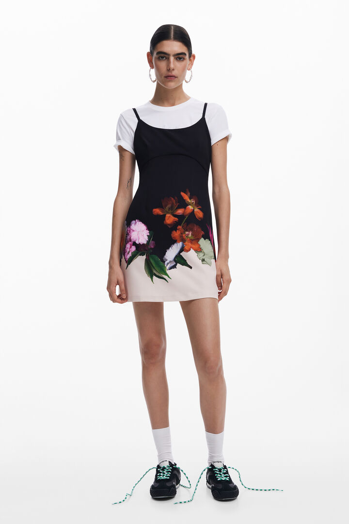 Printed mini dress | Desigual