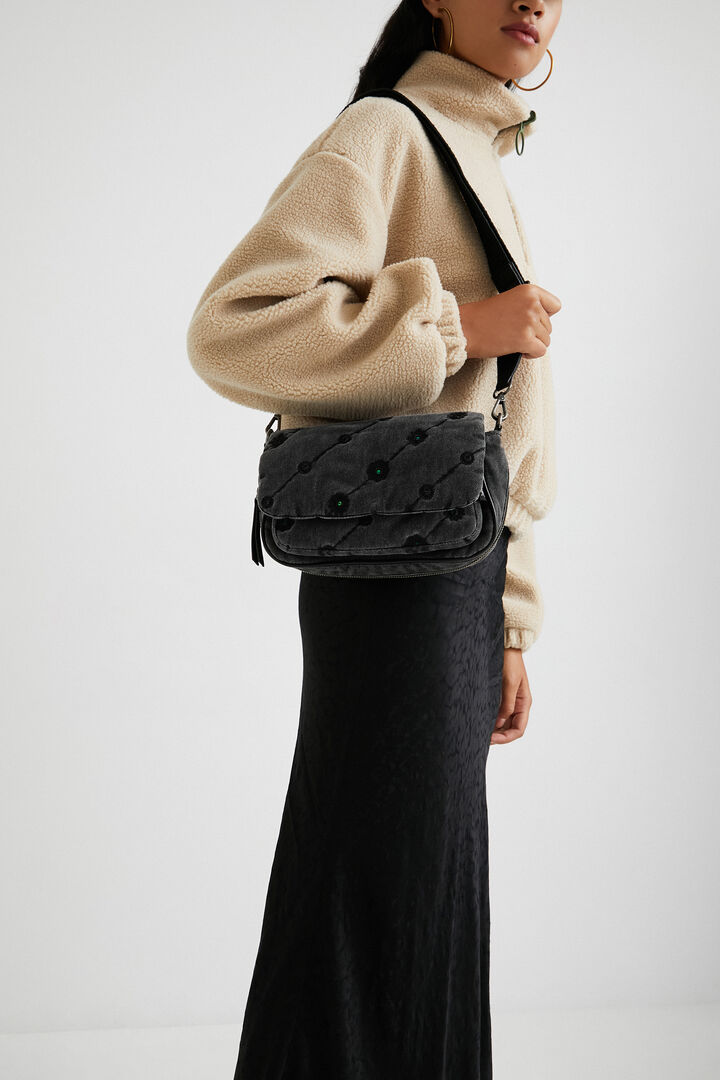 Sac à bandoulière façon jean | Desigual
