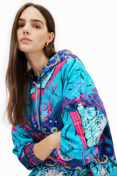Women’s M. Christian Lacroix oversize sweatshirt I Desigual.com