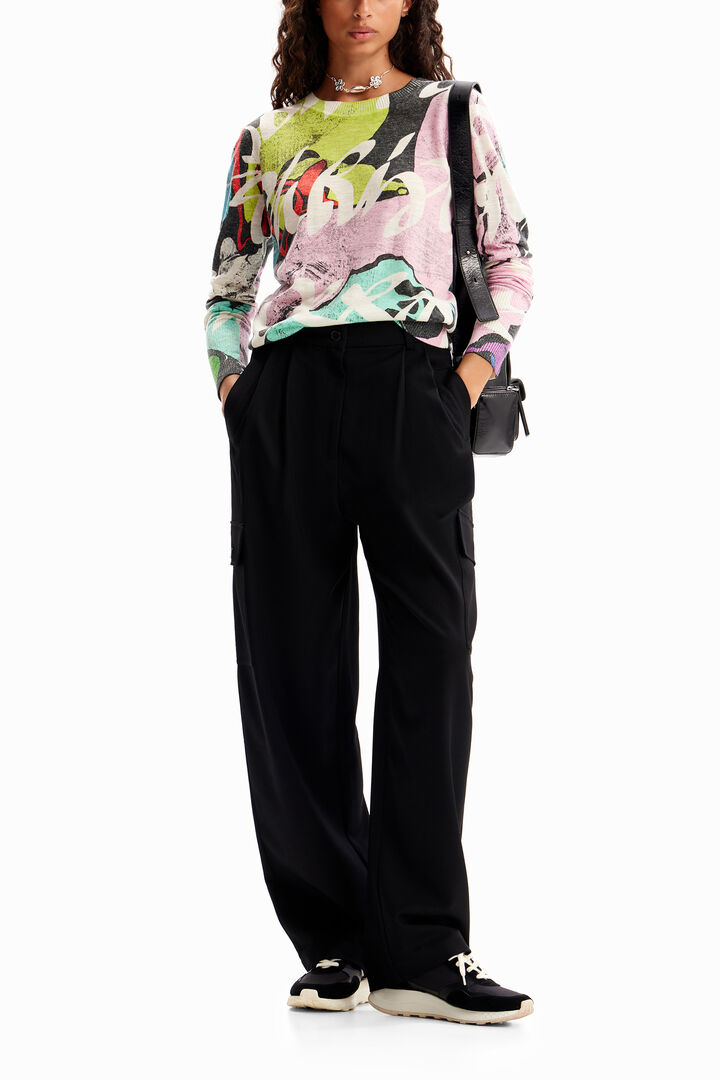 M. Christian Lacroix multicolour pullover | Desigual