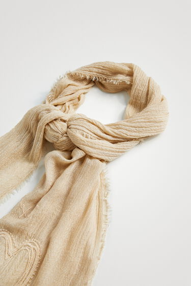Textured foulard | Desigual