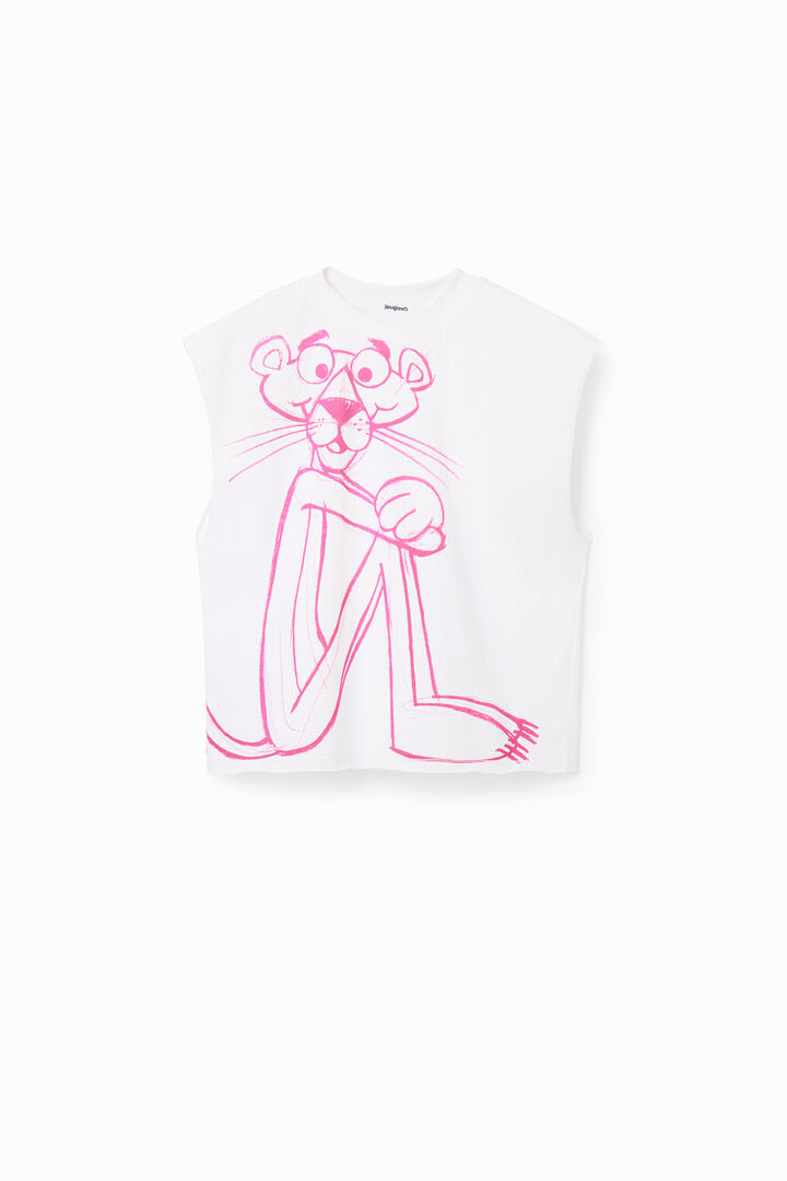 Pink Panther sleeveless T-shirt | Desigual