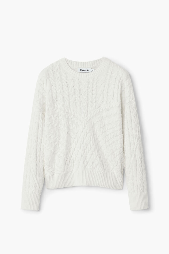 Jersey de punto relieves | Desigual