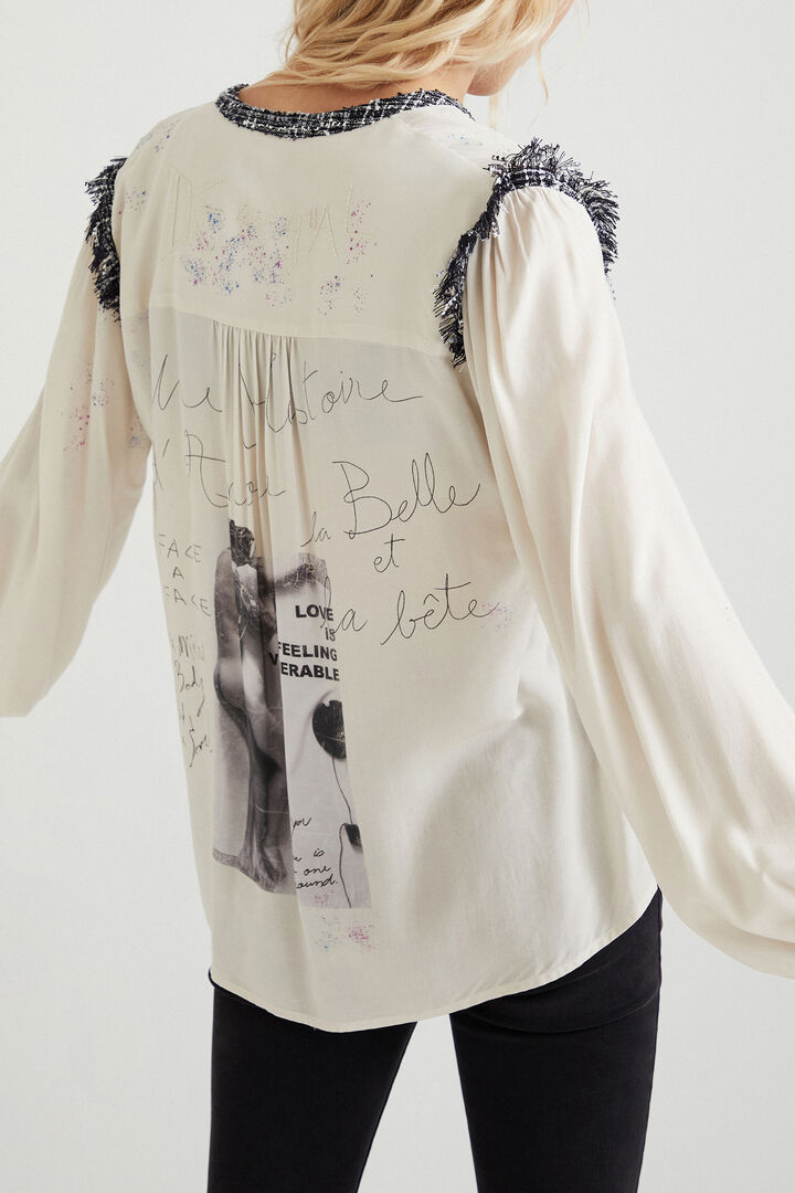 Camisa cuello mao | Desigual