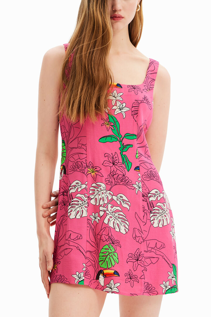Tropical short dress | Desigual