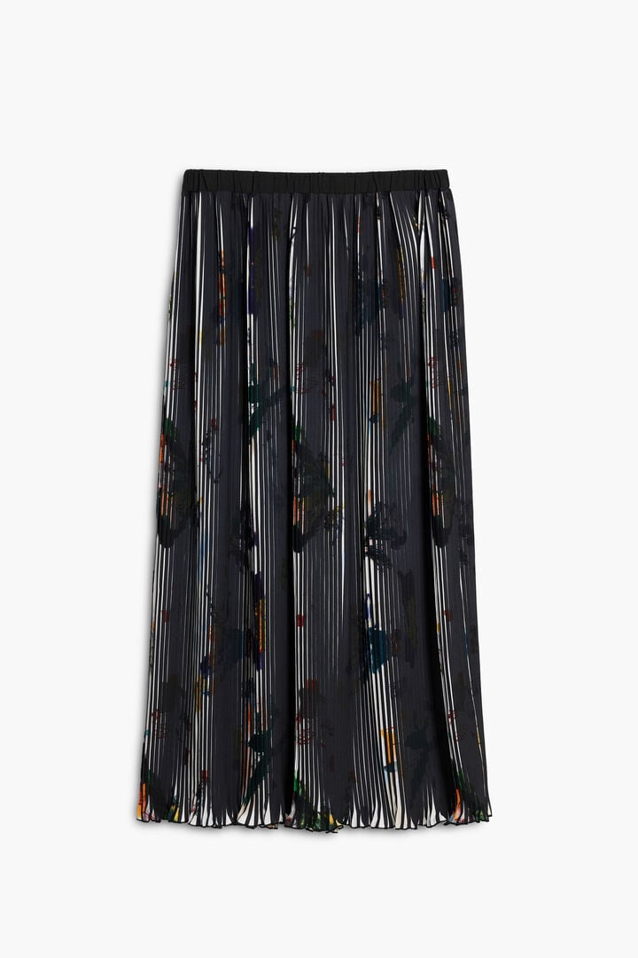 Jupe midi texture arty