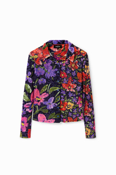 Camisa devoré flores | Desigual