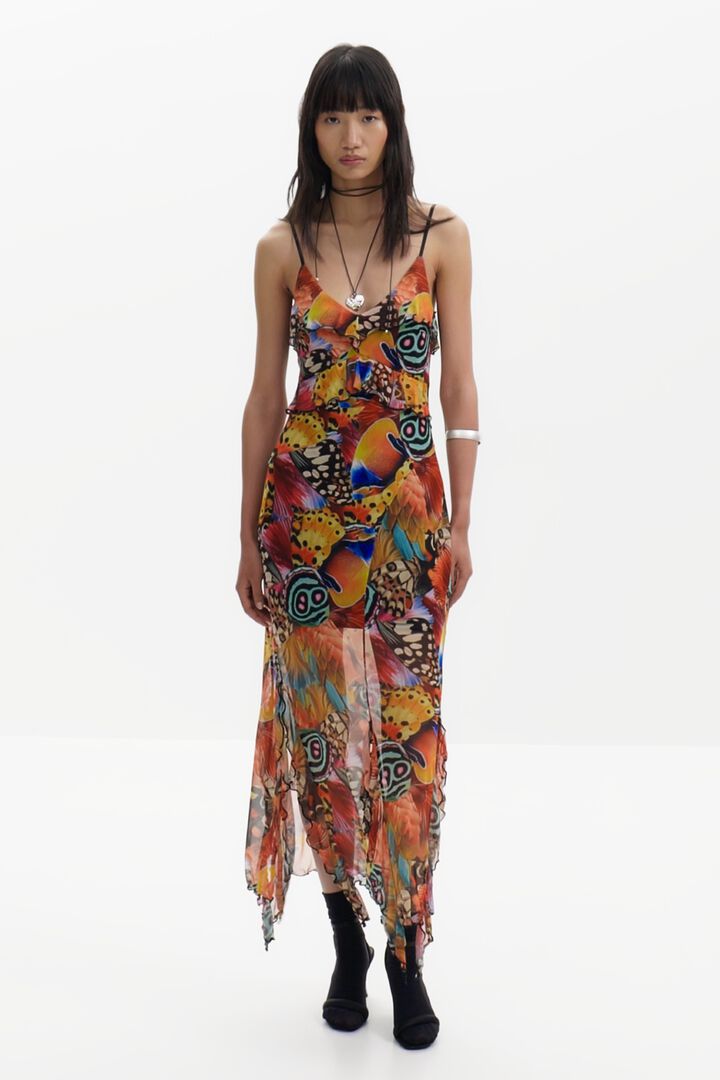 Dress designed by Mr. Christian Lacroix | Desigual
