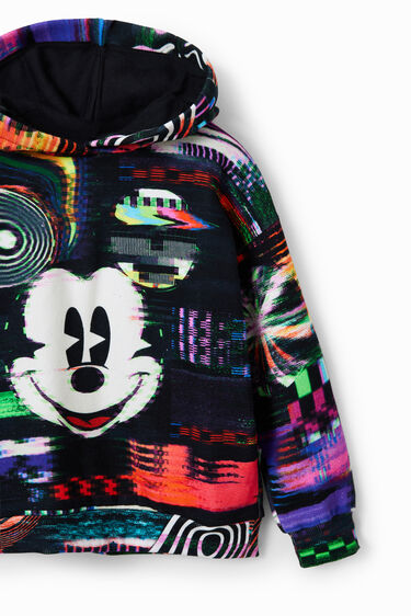 Sweat-shirt glitch Mickey Mouse | Desigual