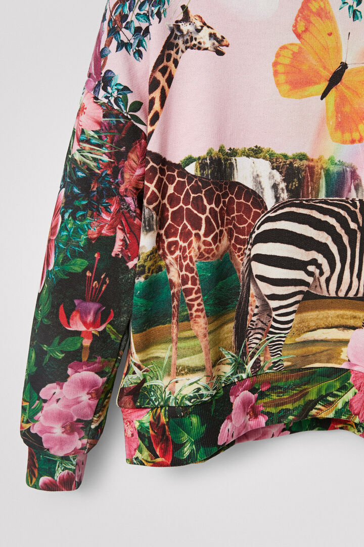 Tropical sweatshirt | Desigual
