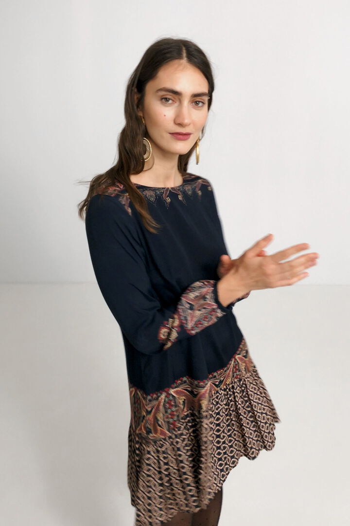 Vestido corto boho | Desigual
