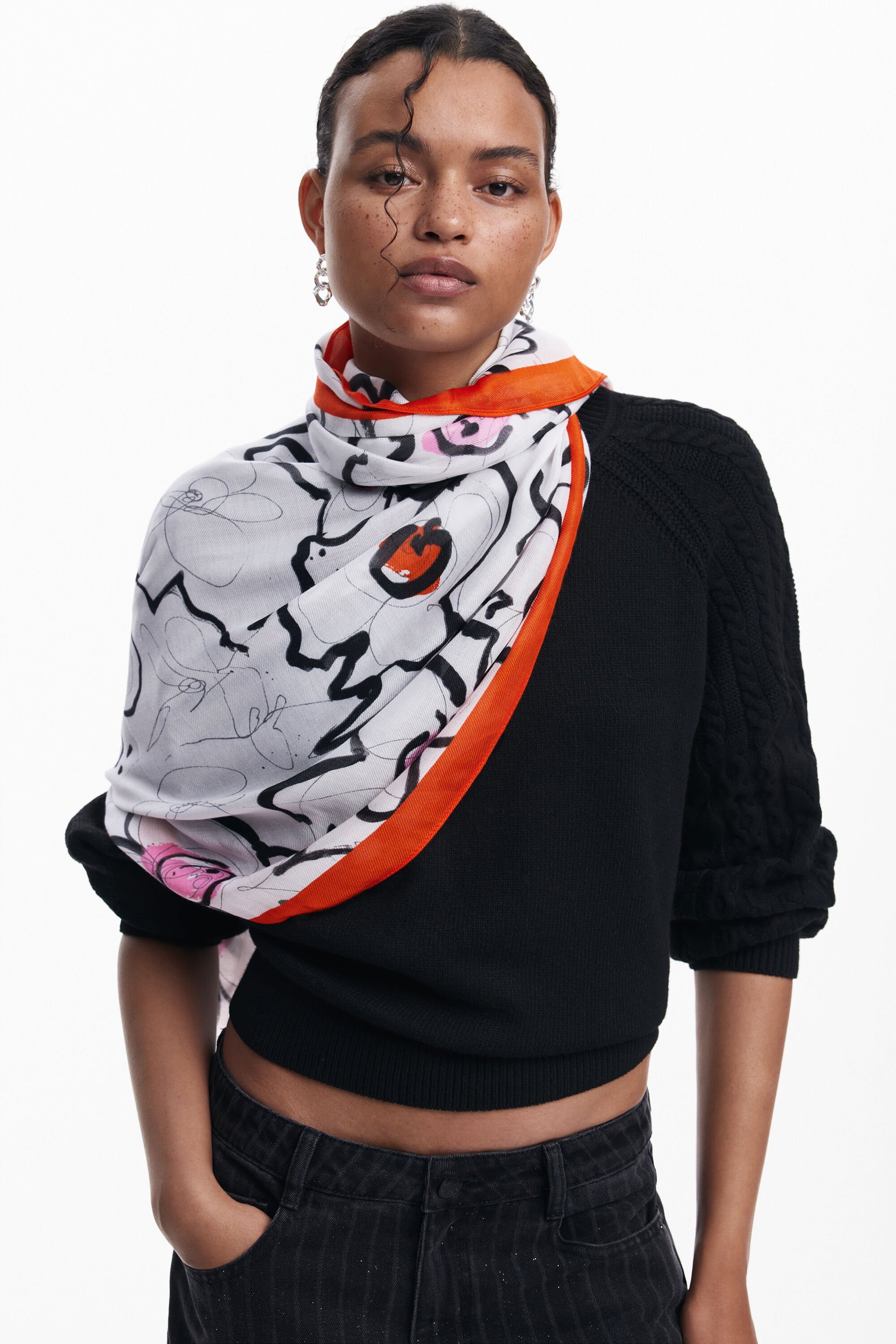 Kenzo blusas negras shop