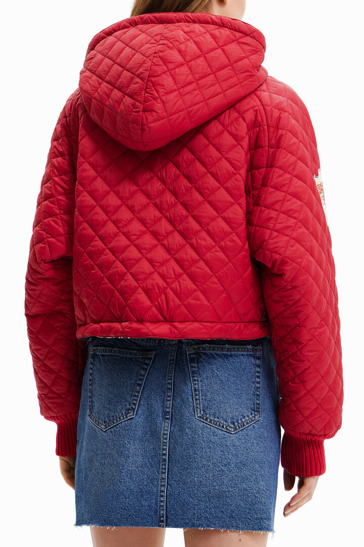 Vatovan&aacute; mikina s n&aacute;&scaron;ivkami | Desigual