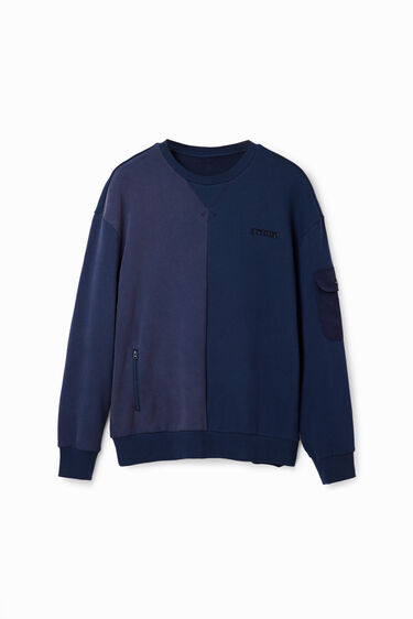Sudadera media naranja | Desigual