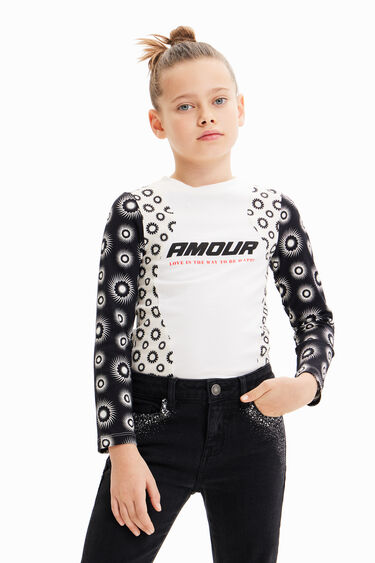 Camiseta patch geométrico | Desigual