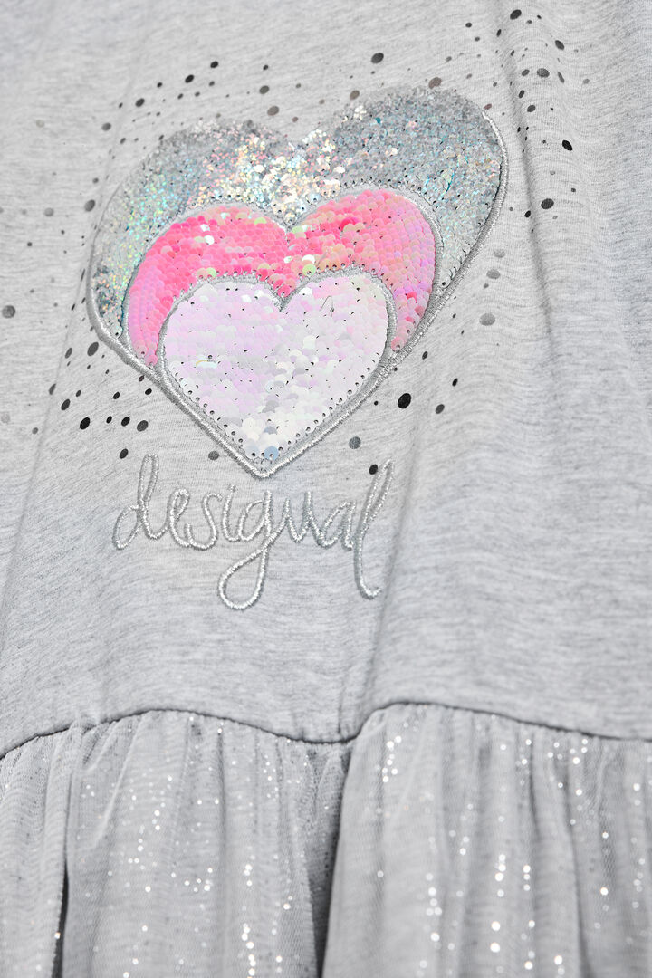 Short heart dress | Desigual
