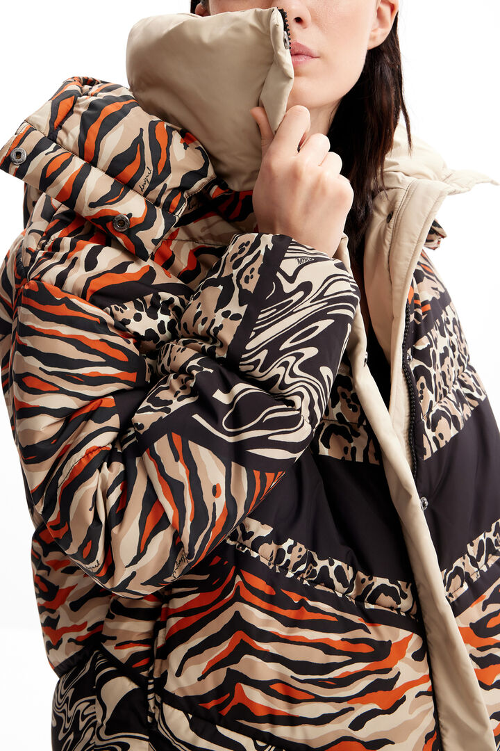 Padded patchwork jacket | Desigual