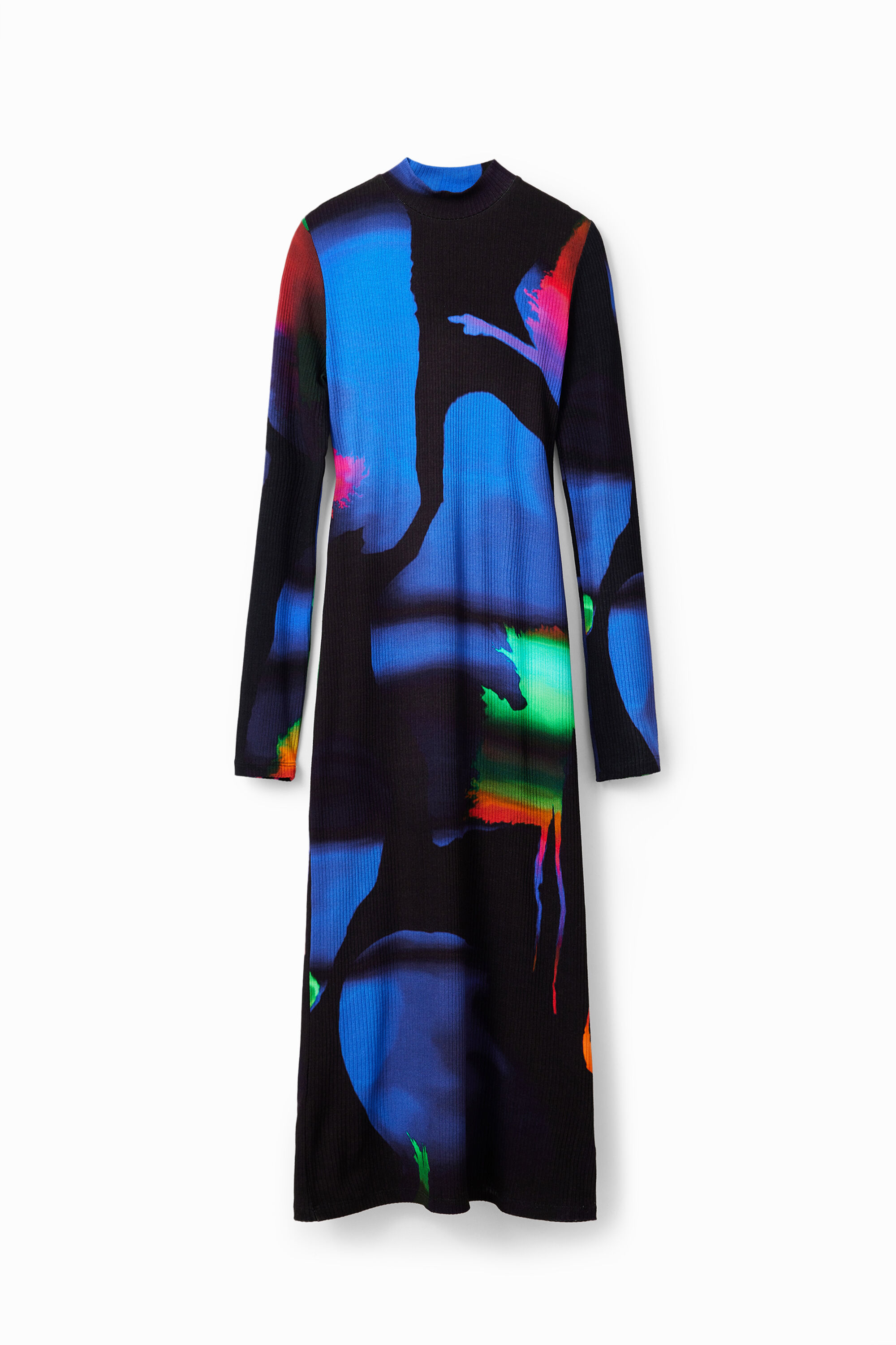 Vestido midi neón M. Christian Lacroix