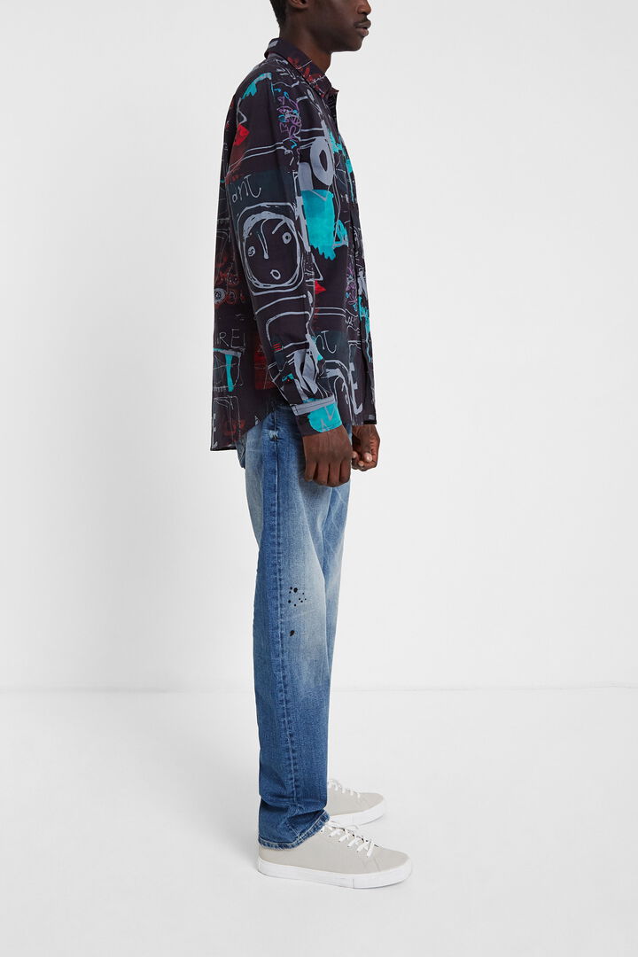 Camisa urbana estilo grafiti | Desigual