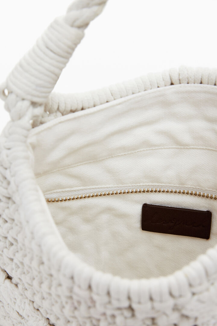 Bolso crochet shopping pequeño | Desigual