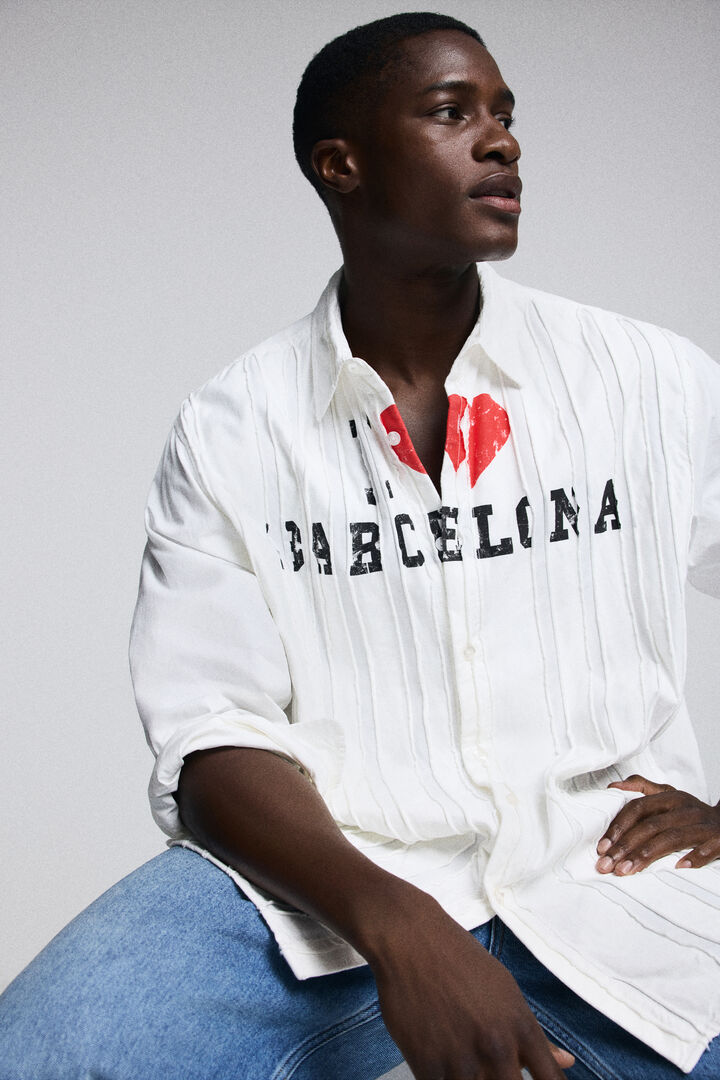 Camisa oversize Barcelona Botter | Desigual