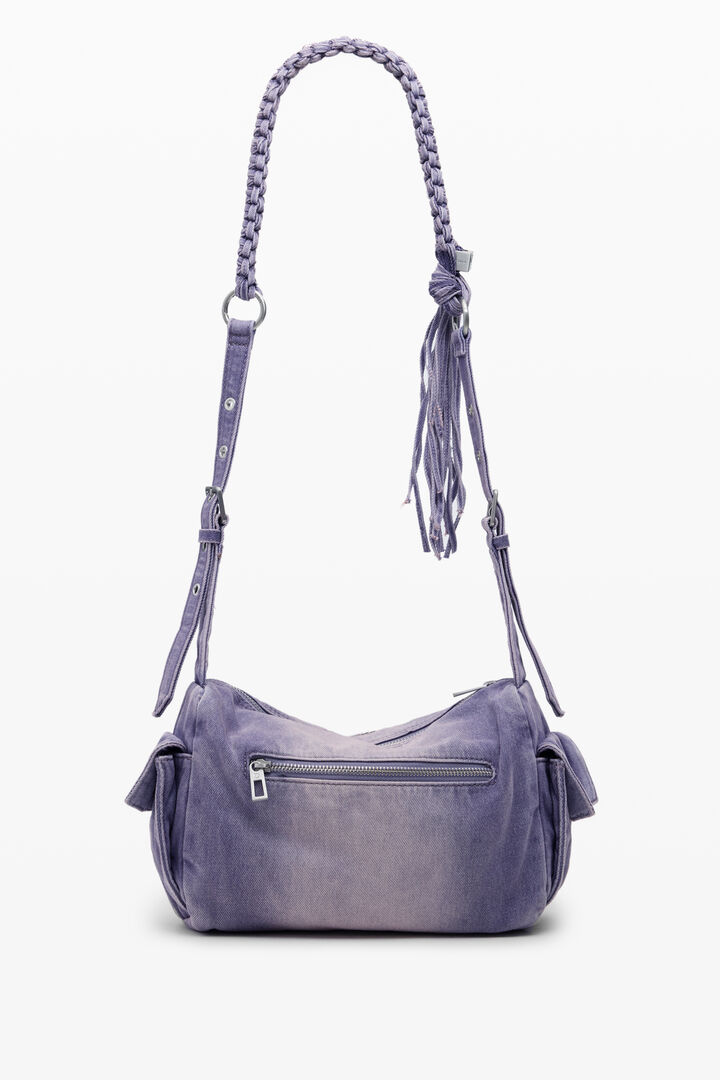 Medium denim bag with pockets | Desigual