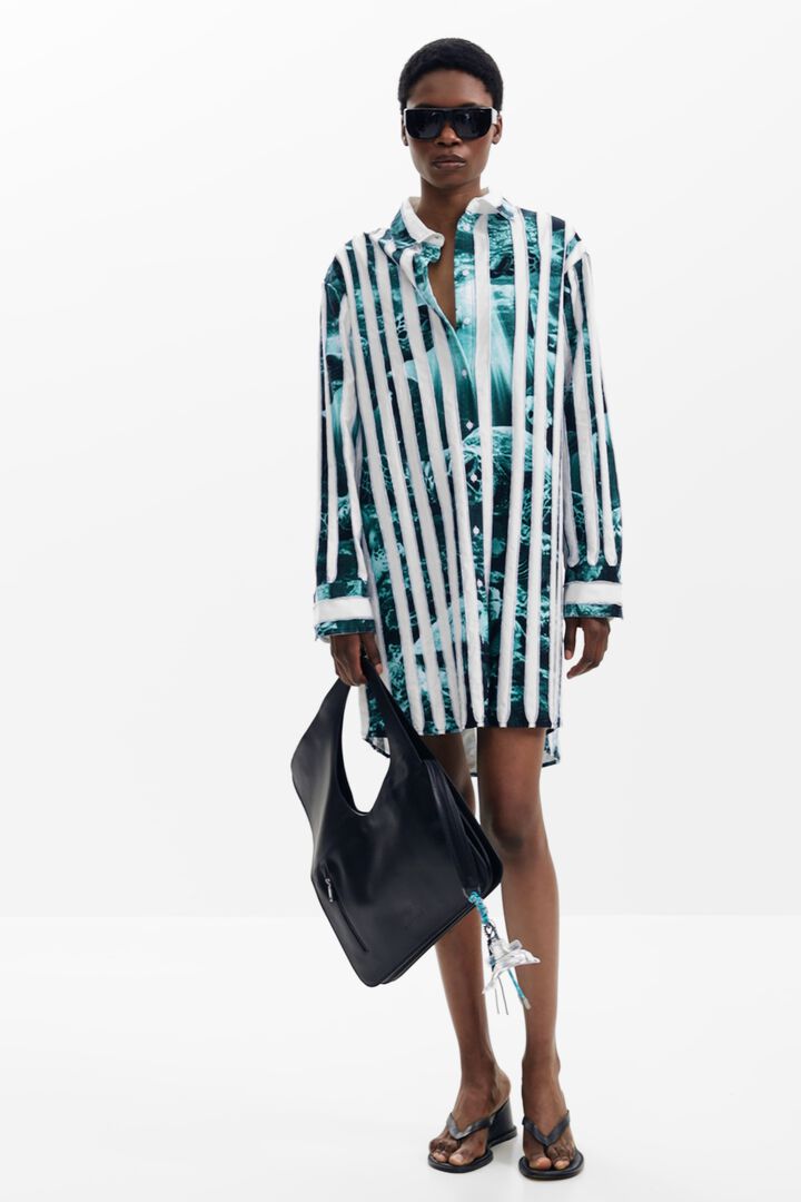 Shirt dress turtles Botter | Desigual