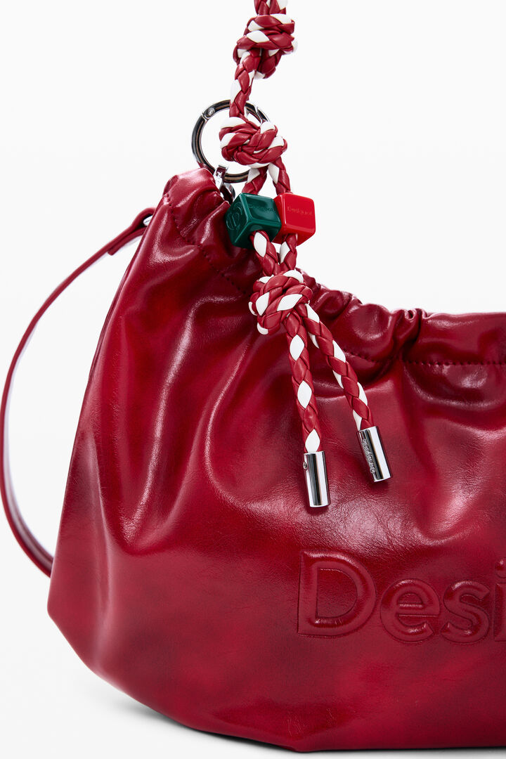 Bolso mediano ovalado logo | Desigual