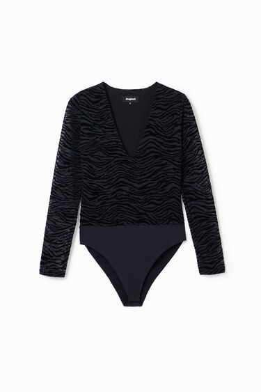 Body vellut zebra | Desigual