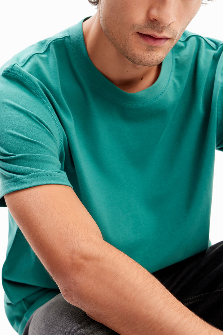 Plain seamed T-shirt | Desigual