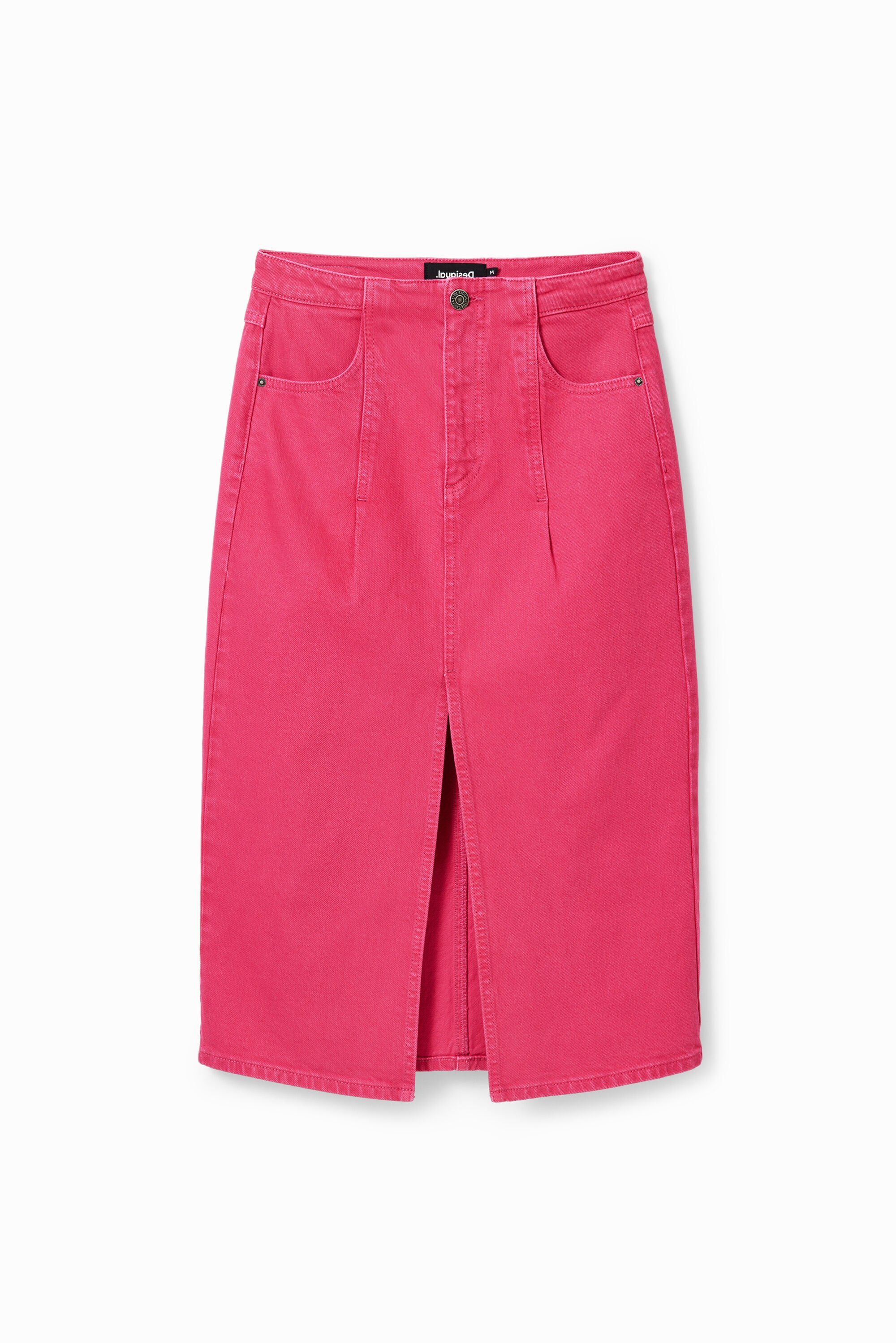 Jeansrock Schlitz