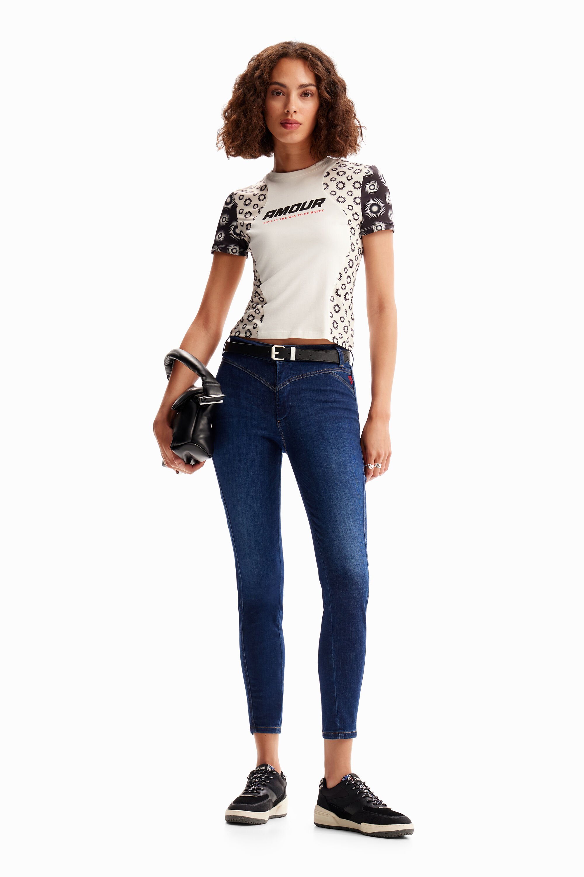 Desigual Push-up skinny jeans