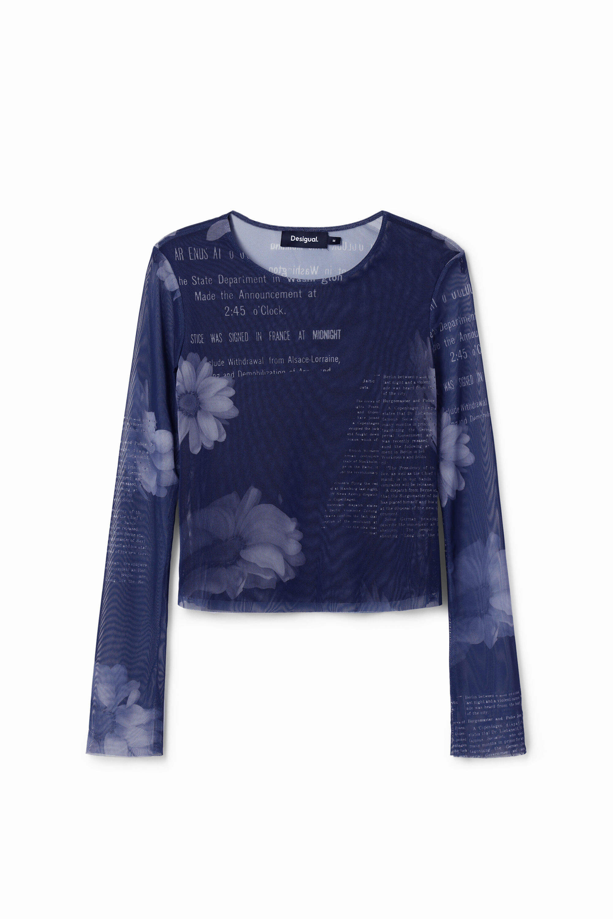 Camiseta tul periódico