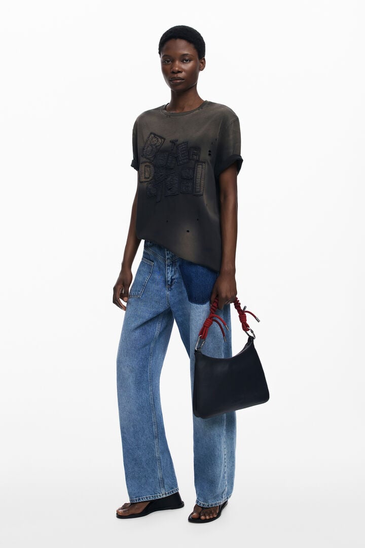 Sac moyen en cuir Botter | Desigual