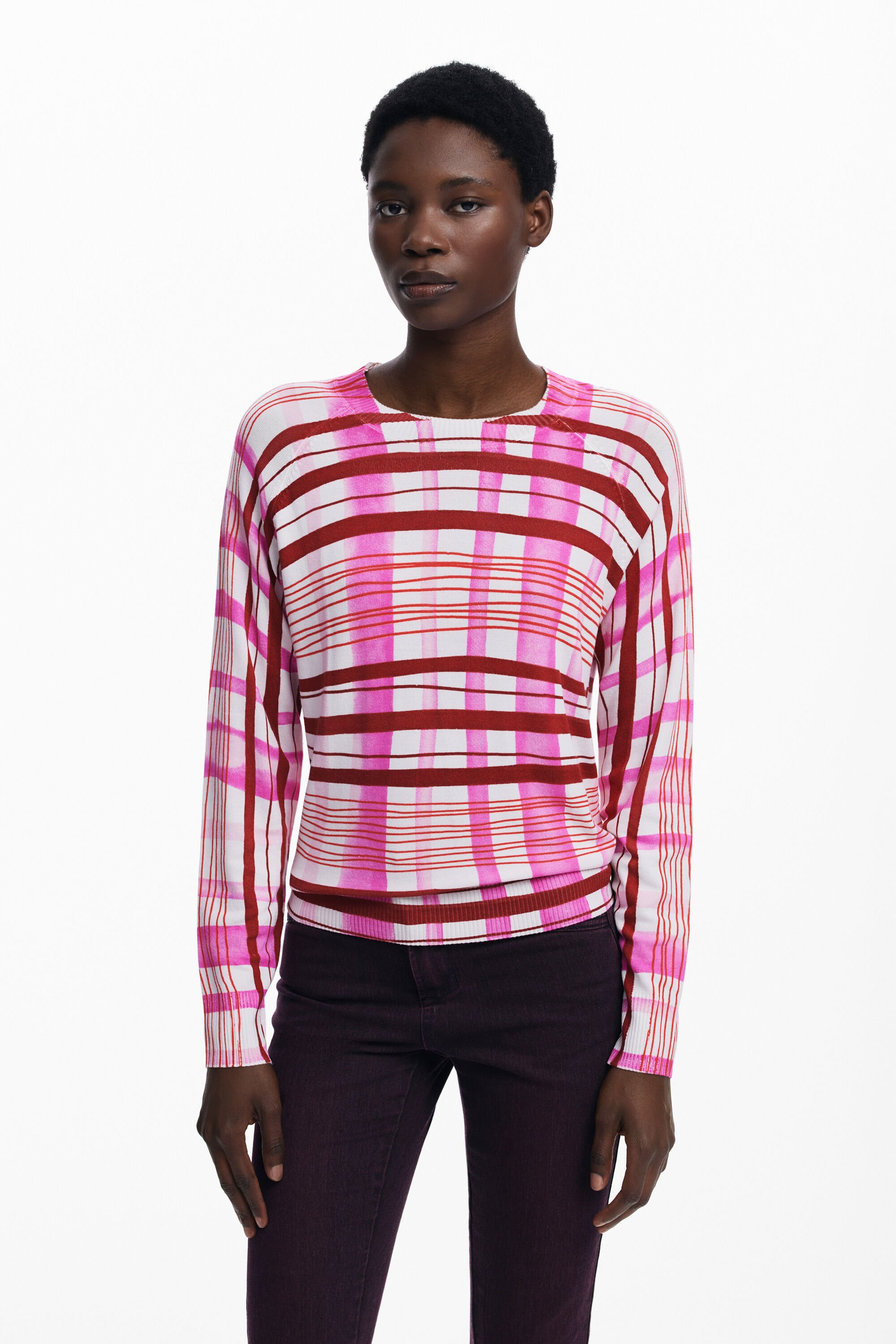 Mikado Streifenpullover