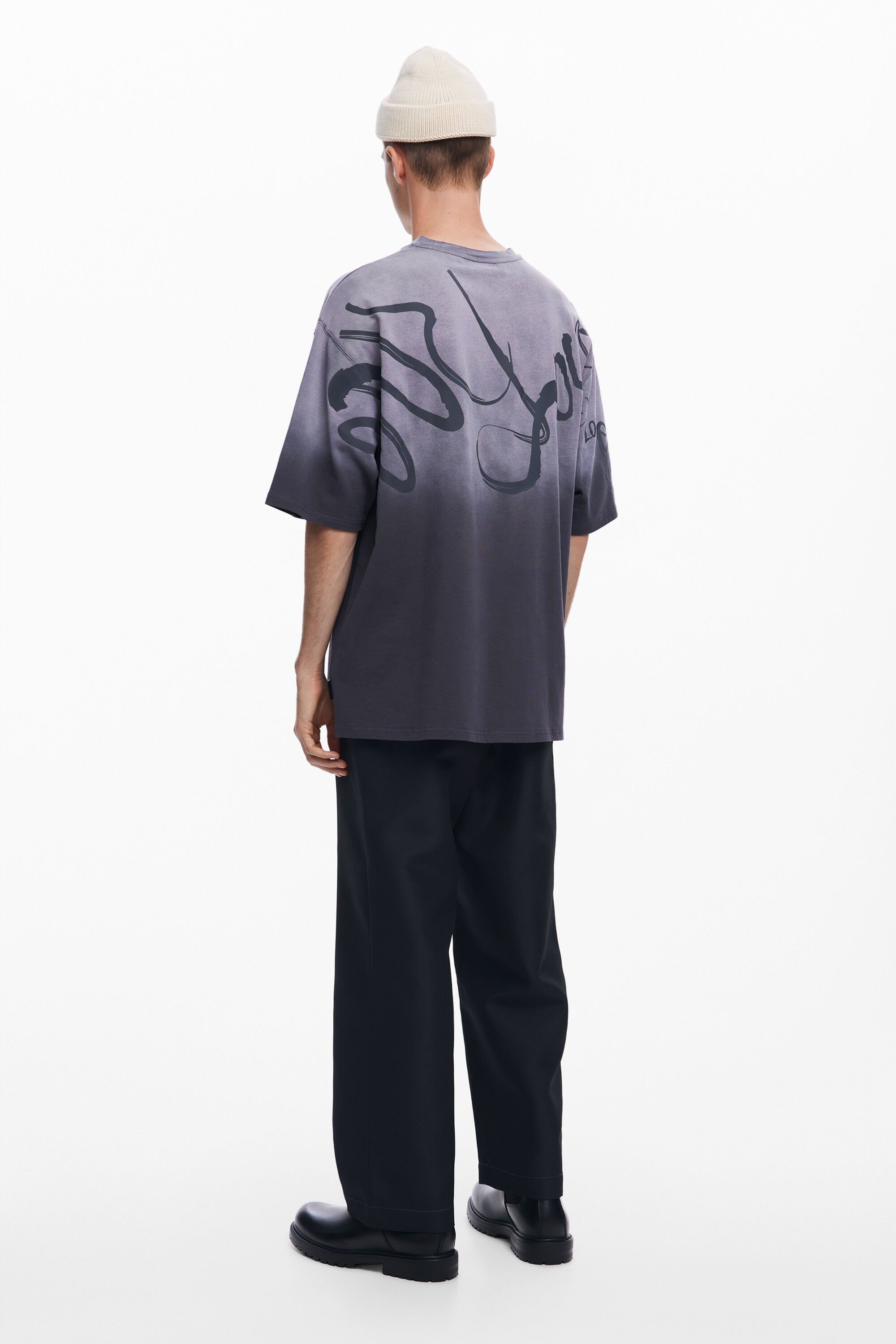 落書きグラデーションTシャツ I Desigual.com