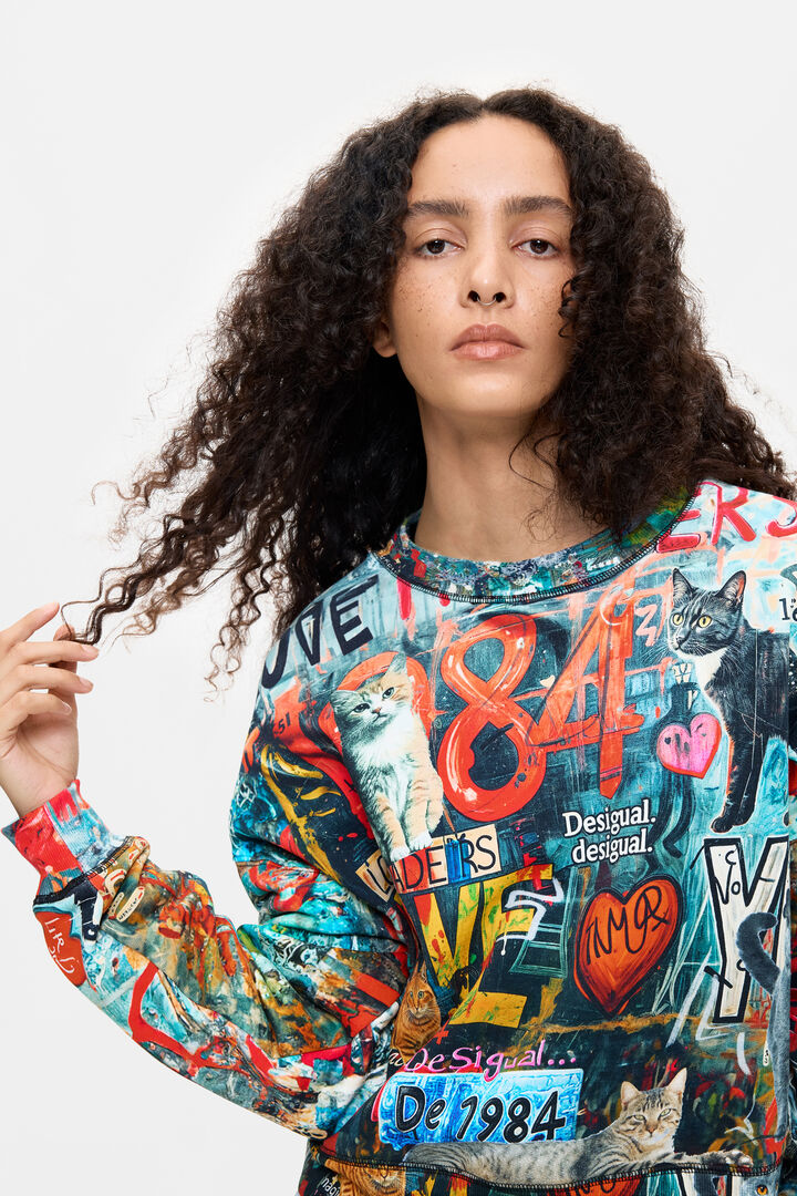 Bluza z nadrukiem 100% bawełna