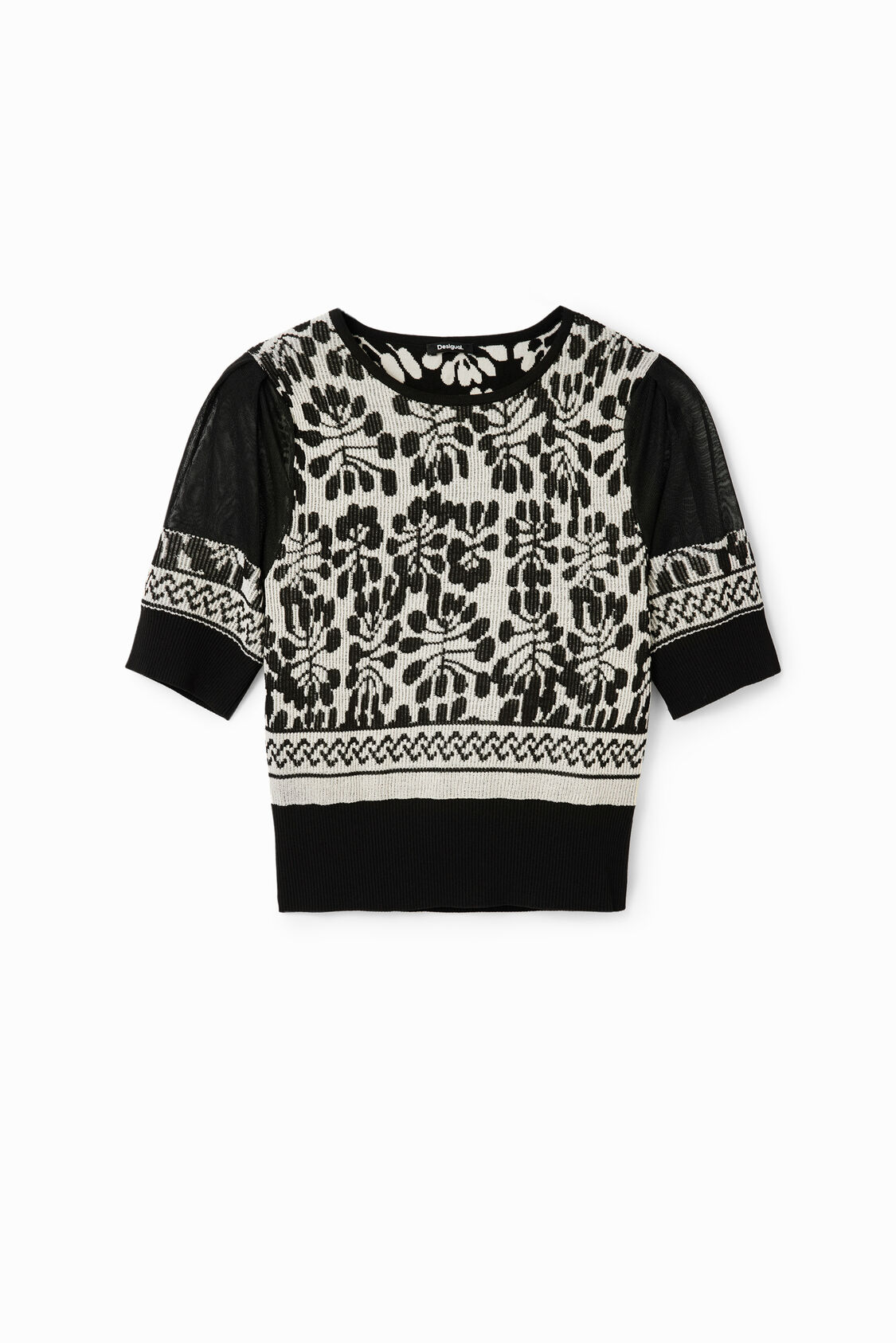 レディース M. Christian Lacroix ニットTシャツ I Desigual.com
