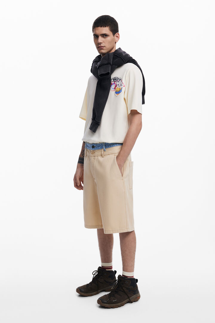 Double-waist Bermuda shorts | Desigual