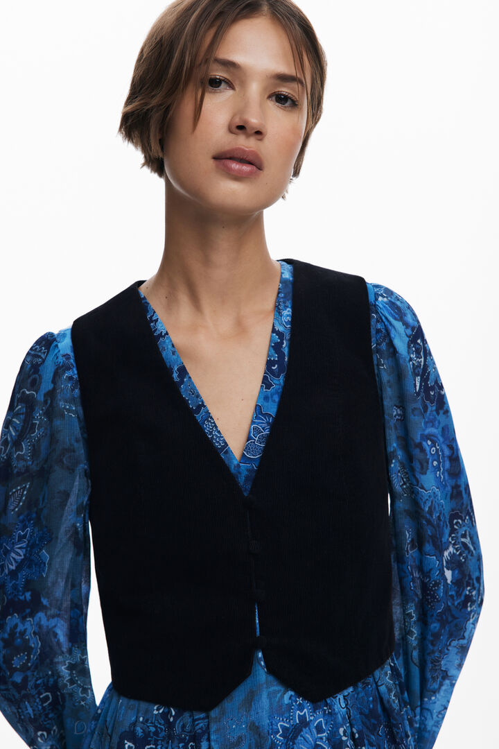 2-in-1 Kleid-Weste | Desigual