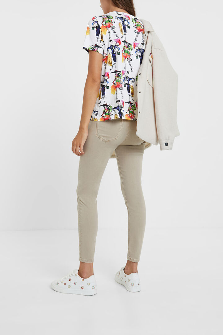 Camiseta figurines 100% algodón | Desigual